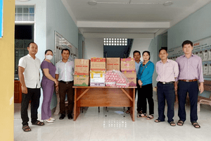 THỰC HIỆN CUỘC VẬN ĐỘNG TIẾP BƯỚC CHO EM ĐẾN TRƯỜNG NĂM HỌC 2023-2024